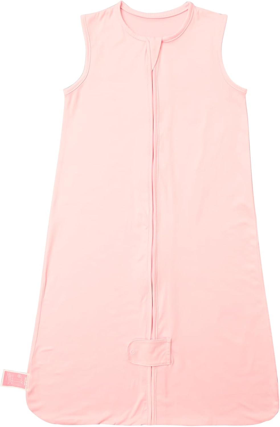 Sacos de dormir unisex de algodón orgánico para bebés, sacos de dormir para bebés, cremalleras seguras de 2 vías 0.5TOG para bebés