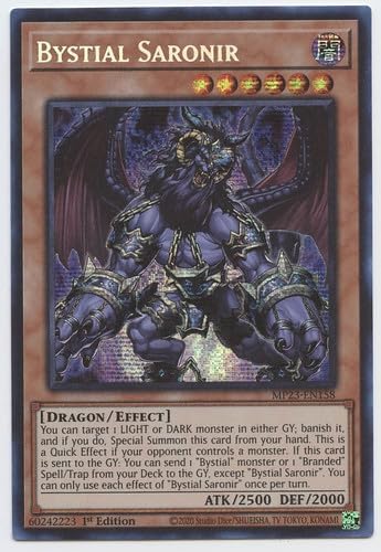 Bystial Saronir – MP23-EN158 – Prismatic Secret Rare – 1 Edición