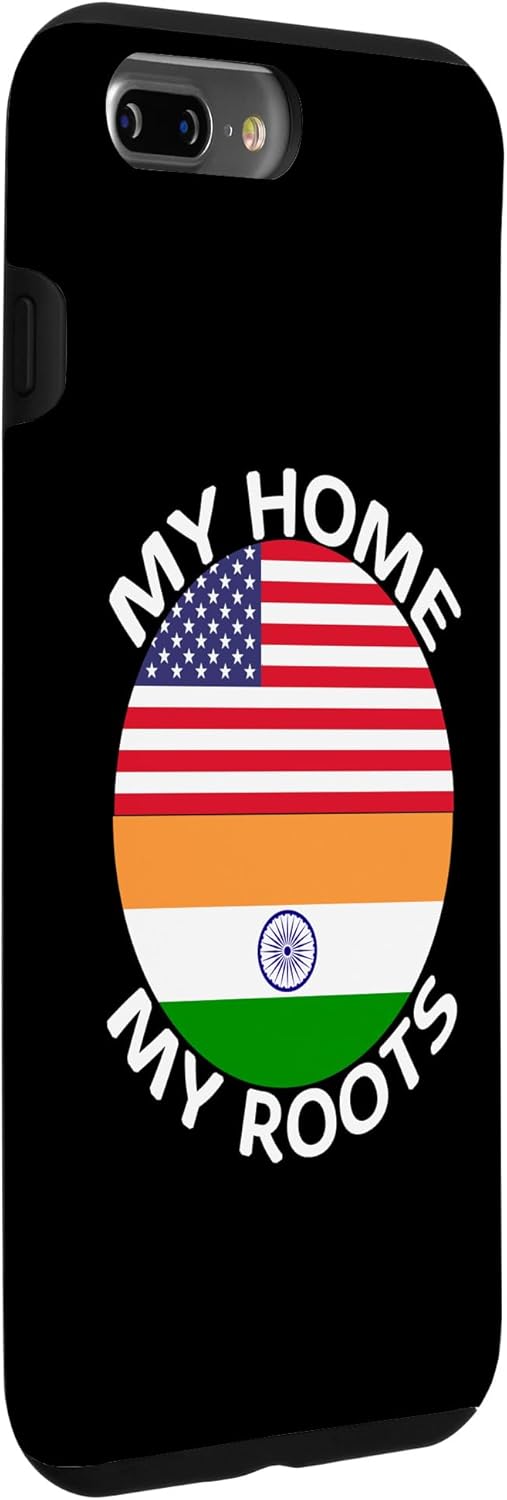 iPhone 7 Plus8 Plus India American Flag Indian Pride Patriotic Roots Case
