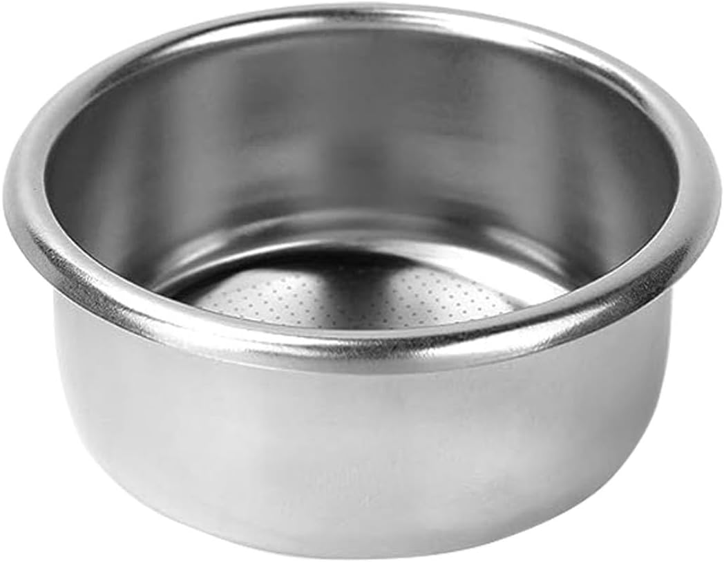 Cesta de filtro de café Breville de repuesto de 2.126 in, cesta portafiltro para máquina de café, accesorios de filtro de pared individual de doble