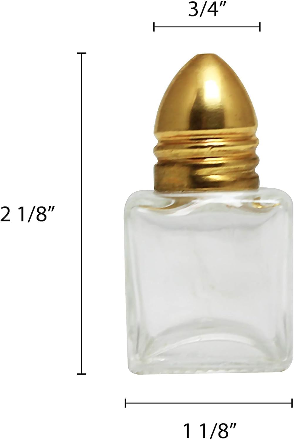 Juego de 24 saleros y pimenteros dorados de 12 oz, mini cubos cuadrados de cristal, saleros y pimenteros con parte superior dorada para restaurantes