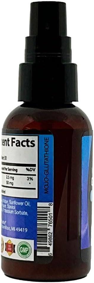 Nano Glutatión 2oz Spray Bottle Eleva tu salud con 100% Absorción Ultra Nanotecnology Glutatión Master Antioxidante