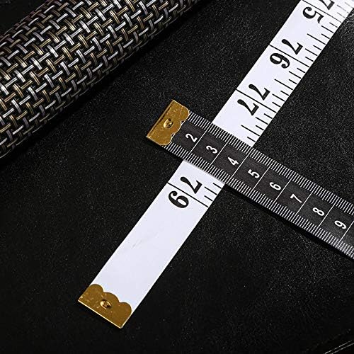 Cotchear 2m79inch cinta métrica regla de medición corporal costura sastre durable suave regla plana centímetro metro cinta métrica de costura