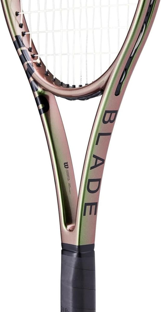 Wilson Blade 98 V8 – Raqueta de tenis de 18 x 20, cuerda de calidad, tamaño de agarre