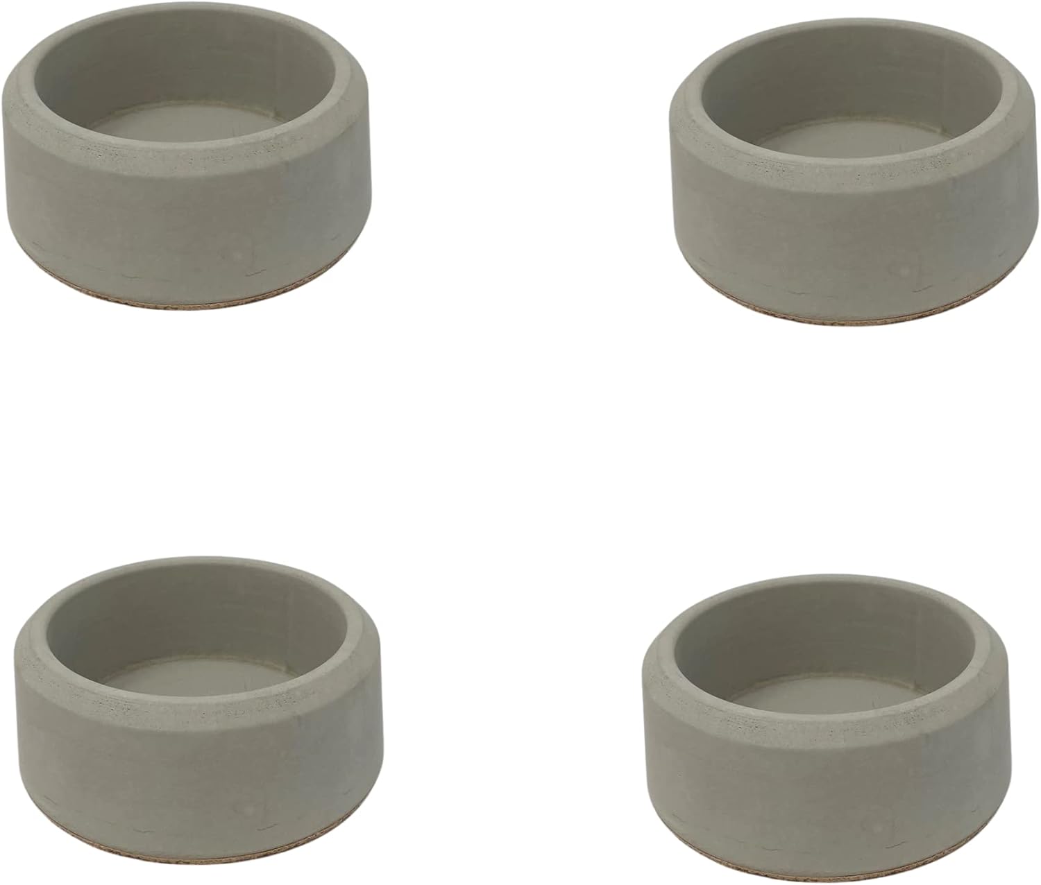 Soporte y enfriador de vidrio de whisky de hormigón gris – Accesorios de barra de bourbon o whisky – Tienda en el congelador para mantener el whisky