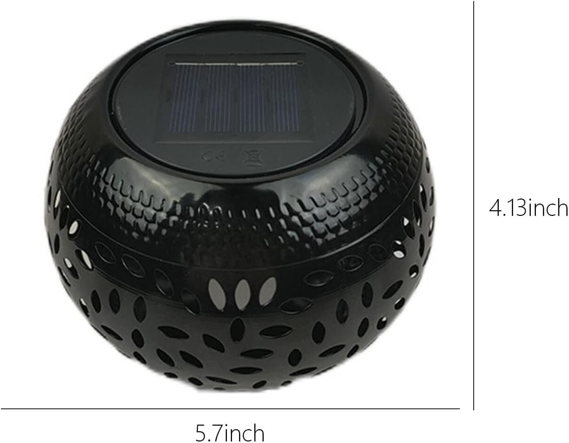 Luces solares para exteriores con llama parpadeante, luces solares de jardín, decoración de jardín, luces solares impermeables para exteriores,