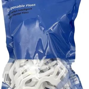 Selecciones de hilo dental desechables para hilo dental inteligente – 50pcsPack – Blanco Selecciones de hilo dental desechables para hilo dental inteligente – 50pcsPack – Blanco