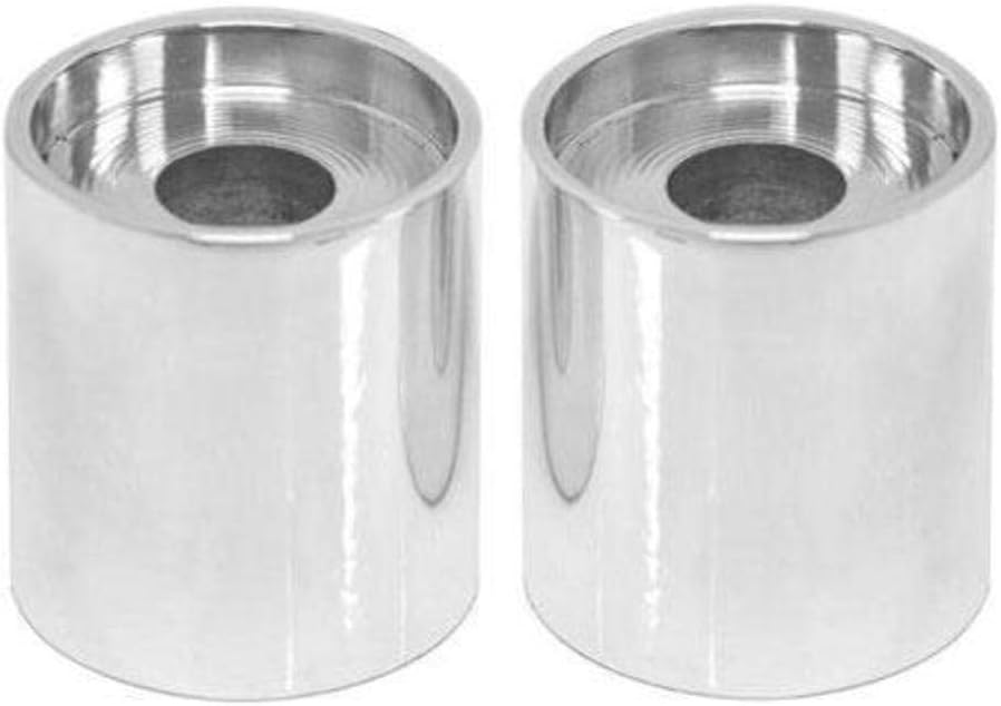 LA Choppers Extensiones elevadoras cromadas de 1″ para barras de 1-14″ LA-7413-02
