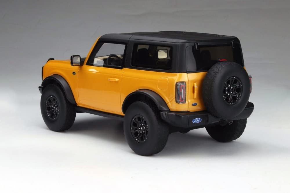 GT Spirit Ford Bronco Wildtrak 2021, Cyber Orange Metallic US044 – Auto de juguete de resina a escala 118