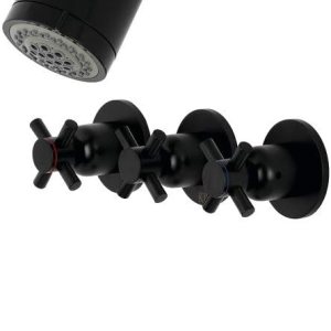 Kingston Brass KBX8130DX Concord – Grifo para bañera y ducha, color negro mate, 7.13 x 10.56 x 5.13 pulgadas Kingston Brass KBX8130DX Concord – Grifo para bañera y ducha, color negro mate, 7.13 x 10.56 x 5.13 pulgadas