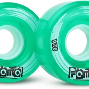 Ruedas de patines para exteriores o interiores, 2.283in, 1.260in, 82 A, juego de 8 Ruedas de patines para exteriores o interiores, 2.283in, 1.260in, 82 A, juego de 8