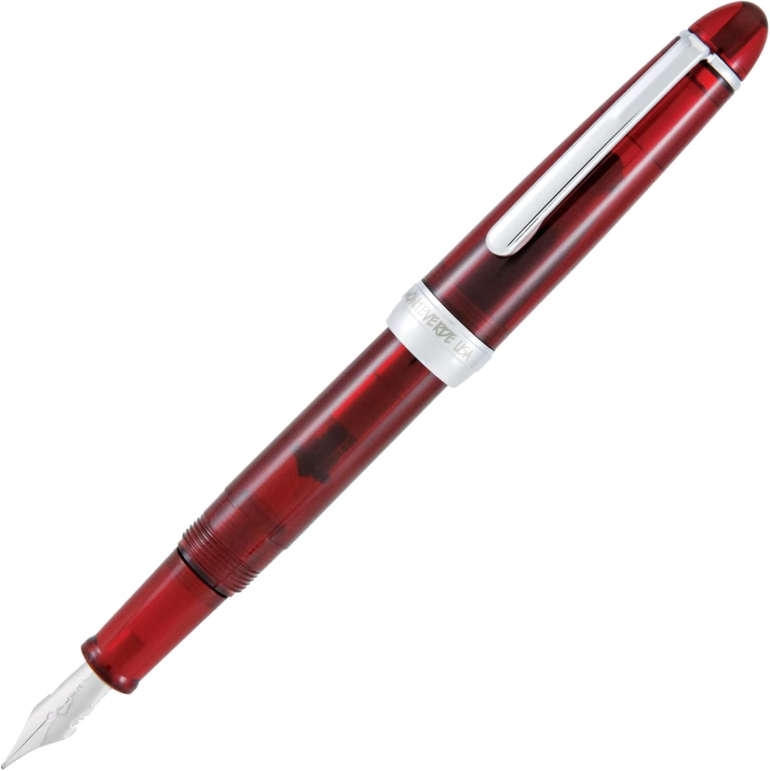Monteverde Monza – Pluma estilográfica (3 unidades), color rojo