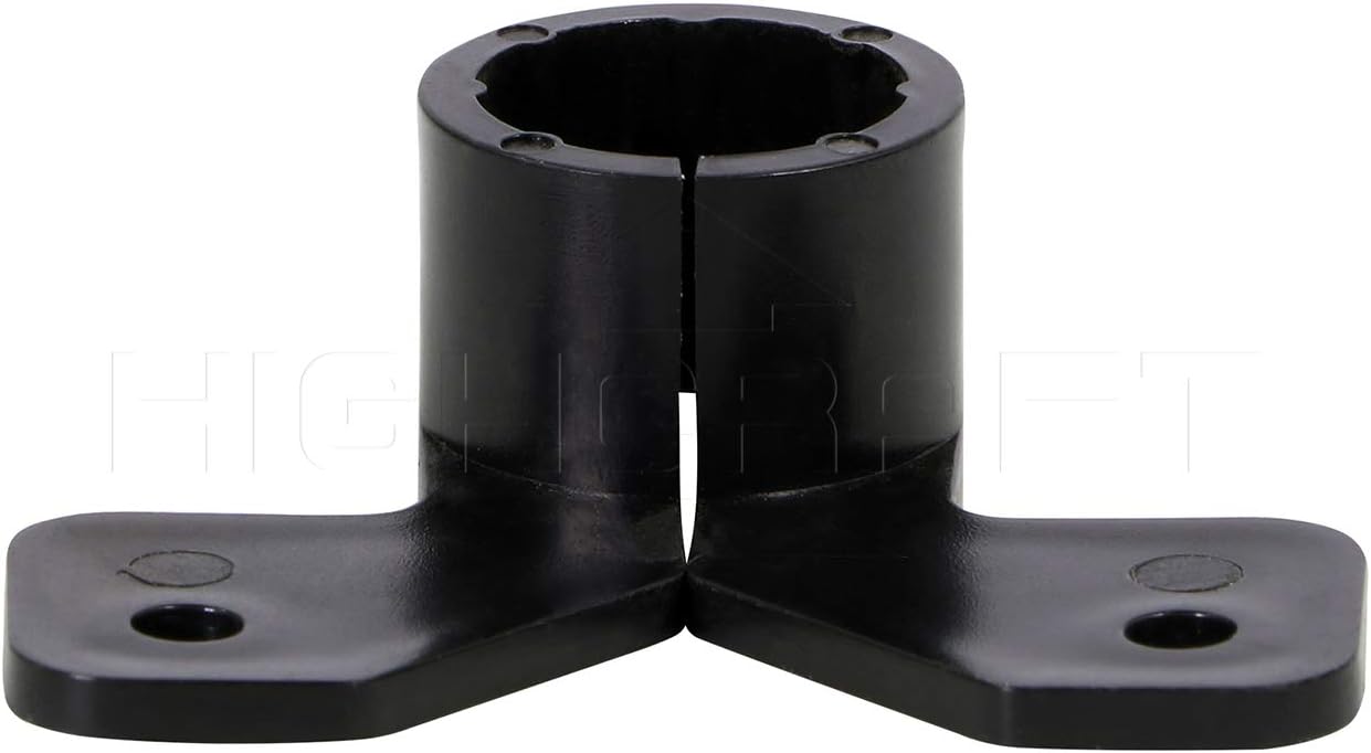 PXBUTT001-10 PEX Abrazadera de suspensión de 1 pulgada, estilo mariposa, plástico duro (paquete de 10), 1 pulgada, gris, 10 unidades
