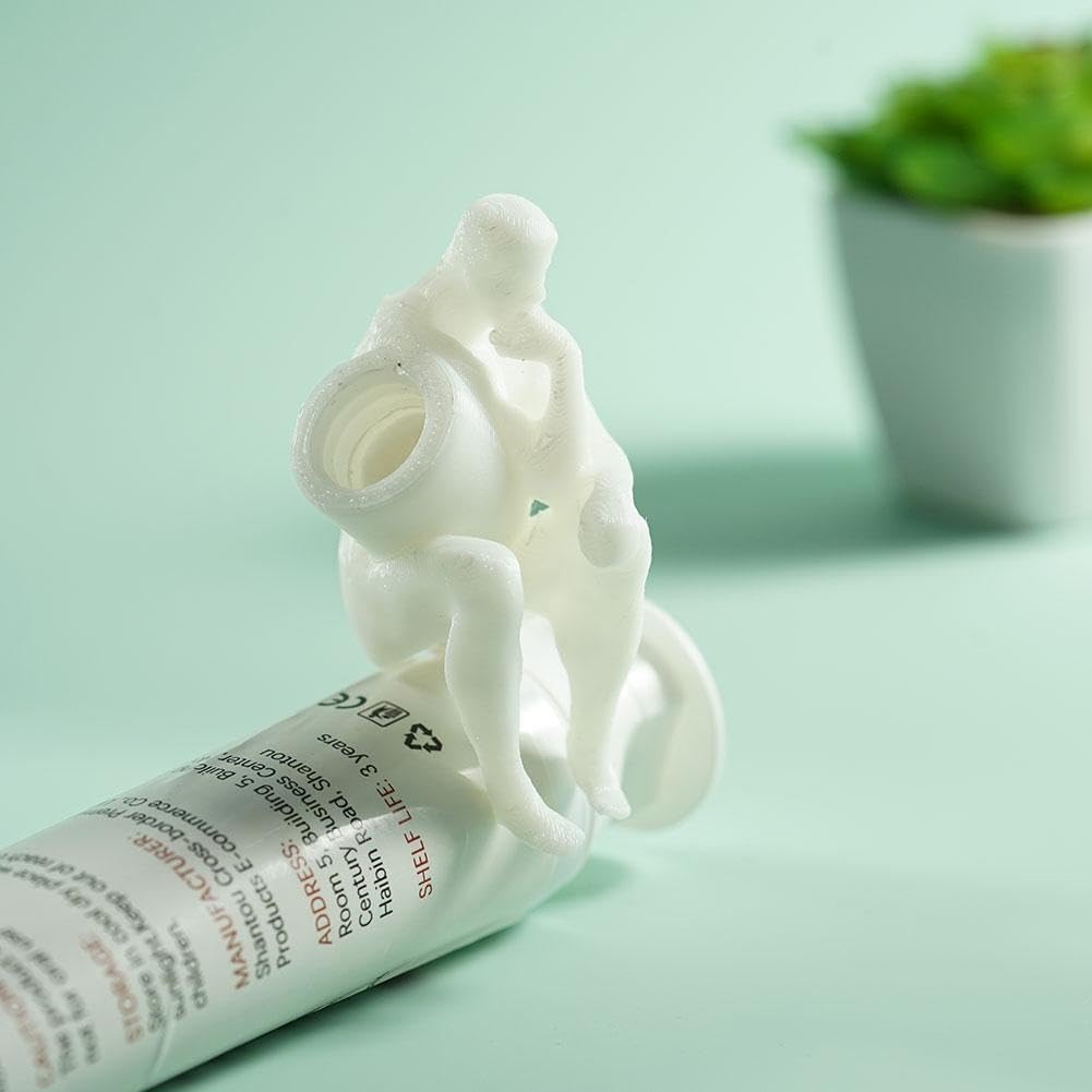 Tapa para pasta de dientes, exprimidor de pasta de dientes, accesorios de baño, fundas de pasta de dientes para trucos para niños y adultos