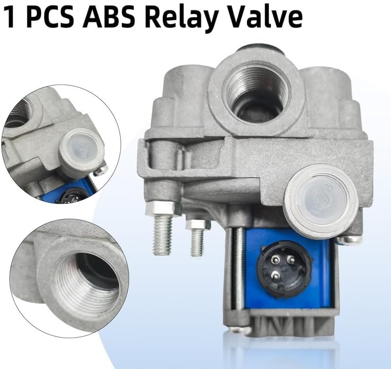 4721950330 S4721950330 Válvula de relé ABS para Meritor S4721950330, para Wabco 4721950330 12V Remolque ABS Modulador Válvula (1 PCS)