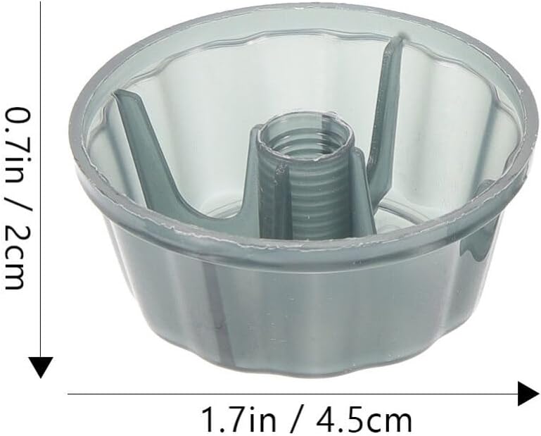 Angoily 5 piezas de cubiertas de tuerca de ventilador de plástico cubierta de tuerca de ventilador de mesa de repuesto para mesa de pie pedestal