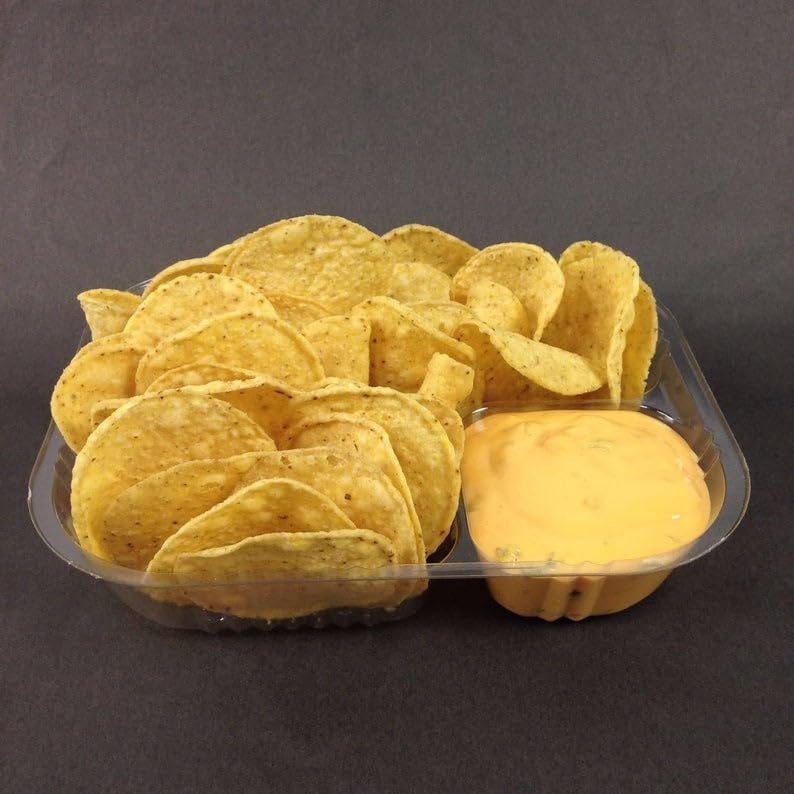 100 bandejas de plástico desechables para nachos, grandes de 6.5 x 5  20 onzas, contenedor de chips de comida de carnaval a granel, bandejas de