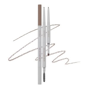 rom&nd HAN ALL SHARP BROW c3 beige moderno, doble cara, punta fina, da forma y define y rellena las cejas, para todas las cejas, desde marrón oscuro rom&nd HAN ALL SHARP BROW c3 beige moderno, doble cara, punta fina, da forma y define y rellena las cejas, para todas las cejas, desde marrón oscuro