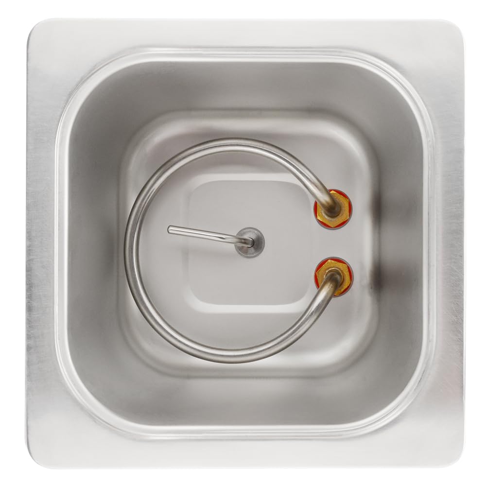 stonylab Baño de agua digital, baño termostático de uso general de 3 litros con pantalla digital y tapa protectora, 300 W, 110 V, 5060 Hz