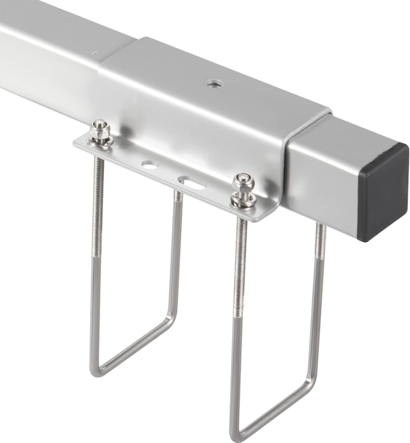VEVOR Guías de remolque de barco, 40 a 60 pulgadas, 2 guías de remolque de acero, guías de remolque con tubos de PVC, accesorios de montaje