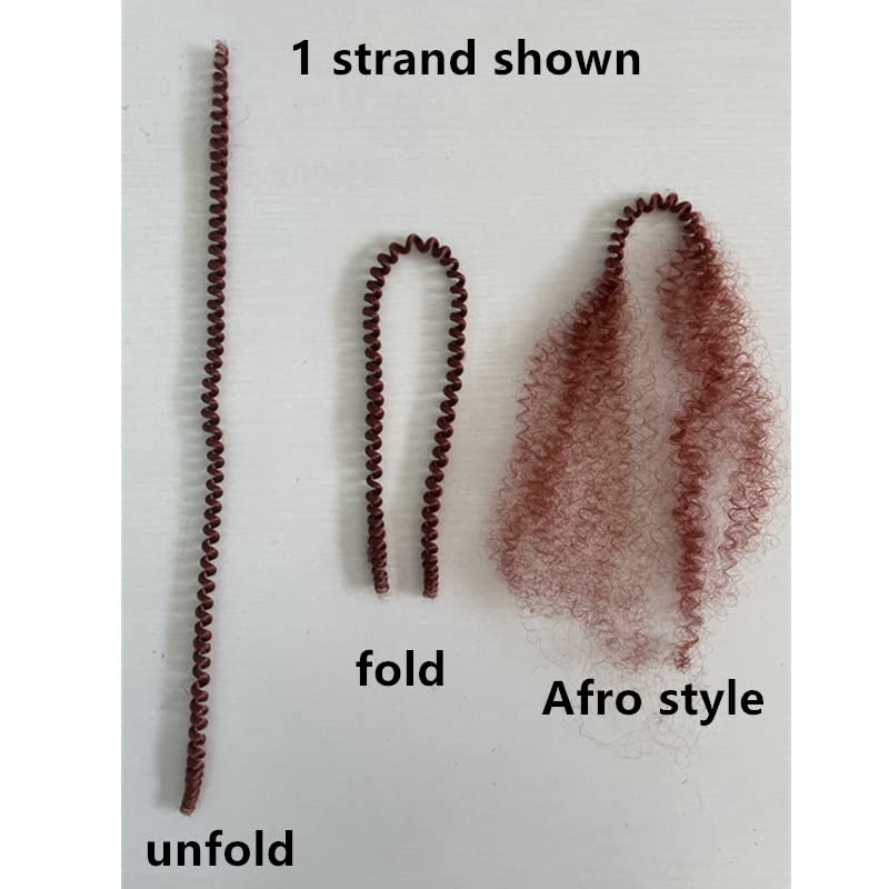 Paquete de 3 extensiones de cabello sintético con giro de resorte de 8 pulgadas, 3 paqueteslote de extensiones de cabello trenzado con rebote (8