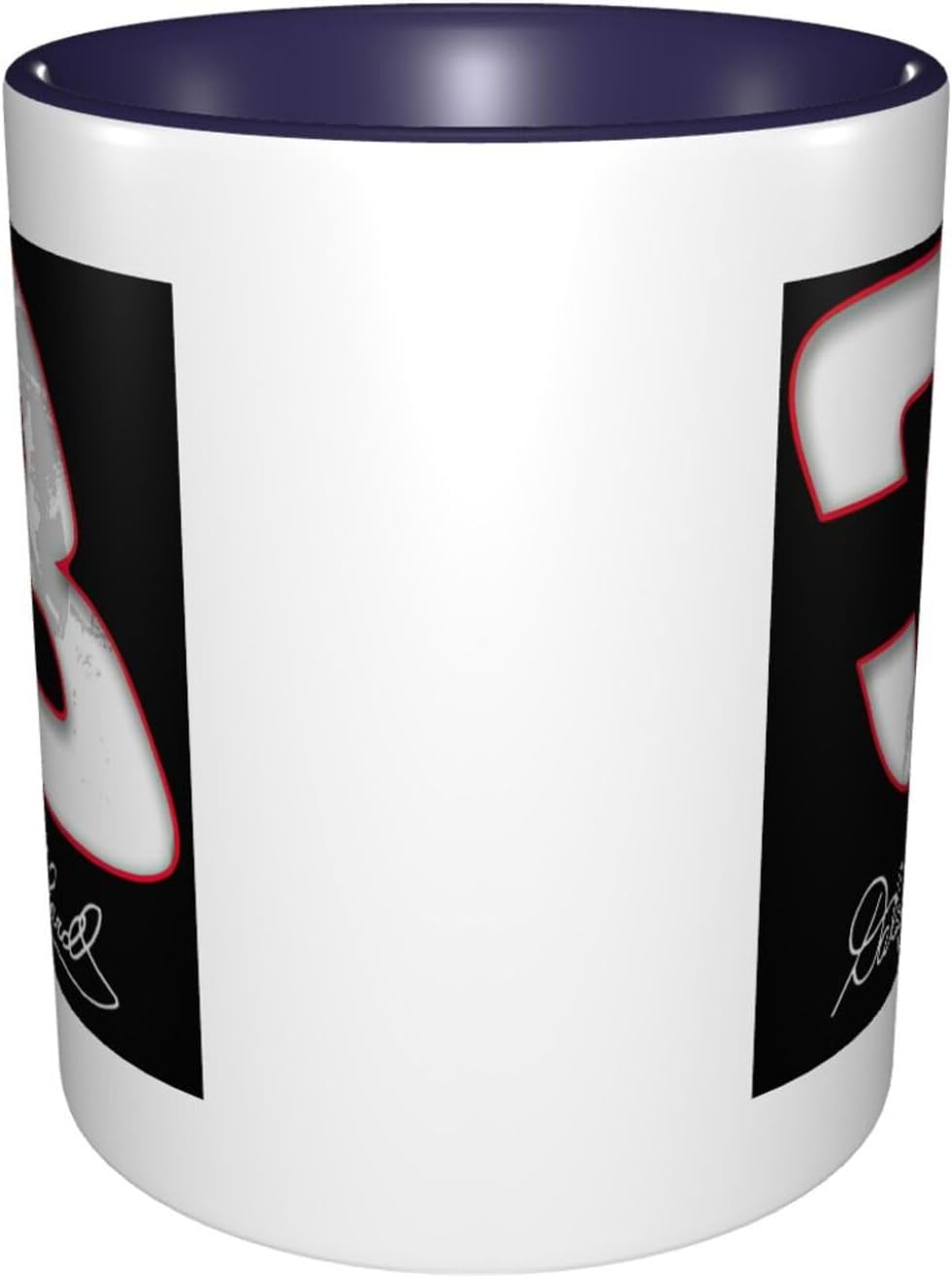 Dale Racer Earnhardt Racing Champion – Tazas de café de cerámica con logotipo para oficina, hogar, regalo, té, bebidas calientes, 12 onzas