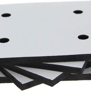 Utoolmart Base de goma almohadilla de tela de respaldo de espuma de repuesto de lijadora almohadilla trasera de lijadora Estera para Makita 4510 5 Utoolmart Base de goma almohadilla de tela de respaldo de espuma de repuesto de lijadora almohadilla trasera de lijadora Estera para Makita 4510 5