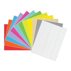 -Etiquetas CL-6T1-A1 de 1.42 x 0.55 pulgadas  1.417 in x 0.551 in, surtidas -Etiquetas CL-6T1-A1 de 1.42 x 0.55 pulgadas  1.417 in x 0.551 in, surtidas