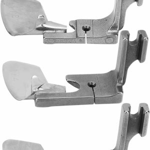 Juego de 3 piezas de pie de acero para máquina de coser plana de una sola aguja, accesorios para prensatelas, amplia compatibilidad con varias telas Juego de 3 piezas de pie de acero para máquina de coser plana de una sola aguja, accesorios para prensatelas, amplia compatibilidad con varias telas