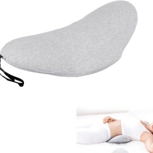 SIQITECHNO Almohada lumbar de espuma viscoelástica para dormir, almohada de apoyo lumbar para cama, almohada de alivio del dolor de espalda baja, SIQITECHNO Almohada lumbar de espuma viscoelástica para dormir, almohada de apoyo lumbar para cama, almohada de alivio del dolor de espalda baja,