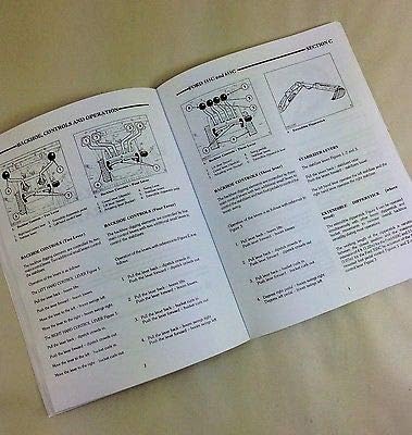 Manual de operador para Ford 555C 655C Tractor Loader Retroexcavadora Lubricante de mantenimiento para propietarios