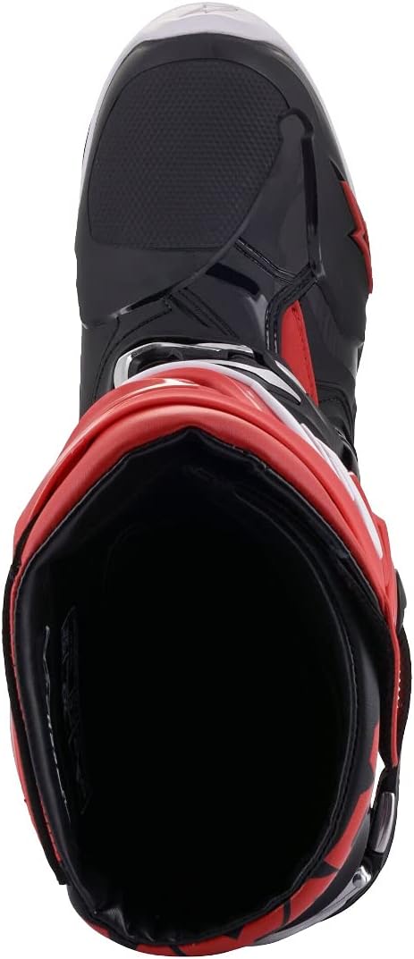 Alpinestars Botas Tech 10 unisex para adultos, color rojonegro