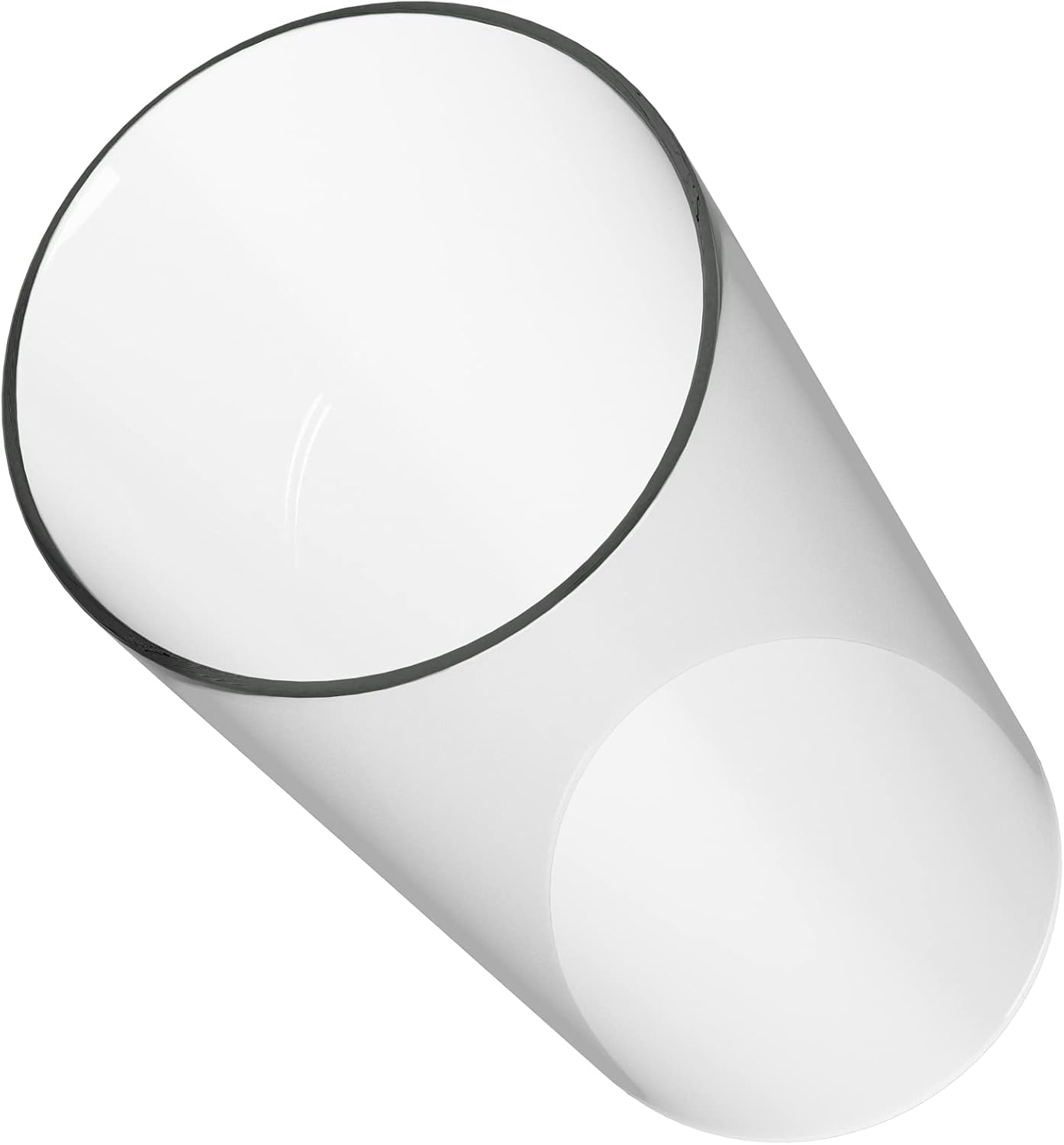 SUNWO – Portavelas de vidrio de borosilicato, transparente, con extremos abiertos, estilo quinqué, de cualquier tamaño (3  3.5  4  4.5  5  5.5  6  7