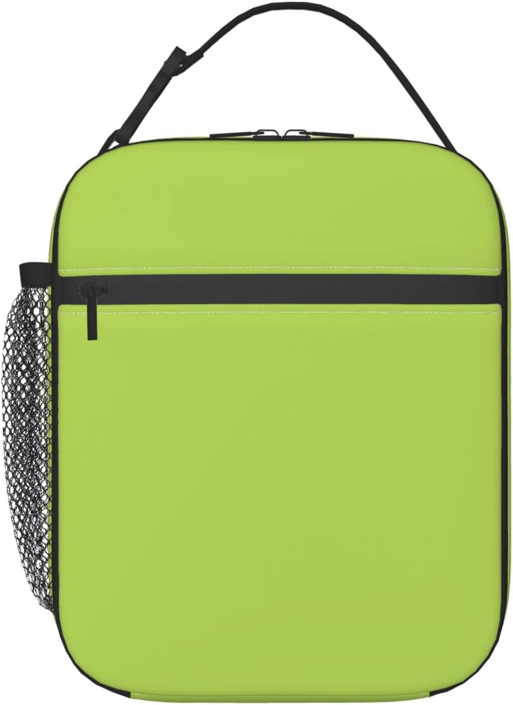 Lonchera verde para niños, niñas, niños, mujeres, adultos, lavable, con aislamiento térmico, bolsa de picnic para oficina, trabajo, clase, estética,