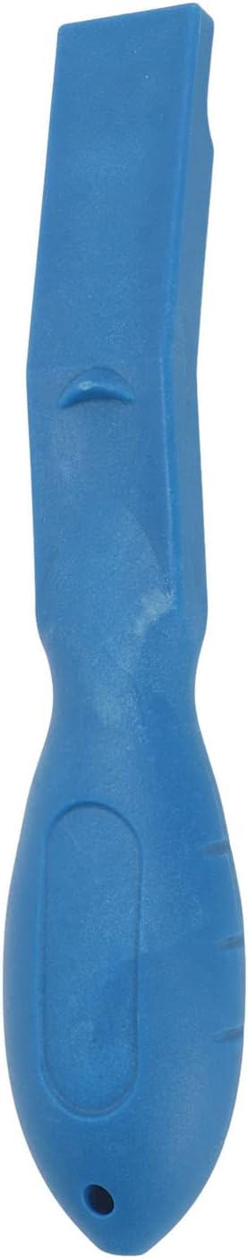 Aramox Pestillo de resorte de coche, herramienta de eliminación de espejo retrovisor, herramienta de eliminación de resorte, ergonómico, azul, ABS,