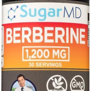 SugarMD Dr. Ergin’s Berberine 1200 MG 60 Cápsulas SugarMD Dr. Ergin’s Berberine 1200 MG 60 Cápsulas