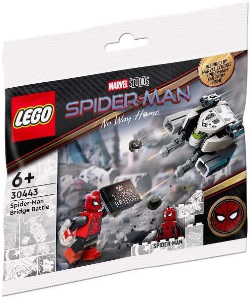 Lego Set of 2 76261 Spider-Mans Large Showdown & 30443 Spider-Mans Bridge Duel