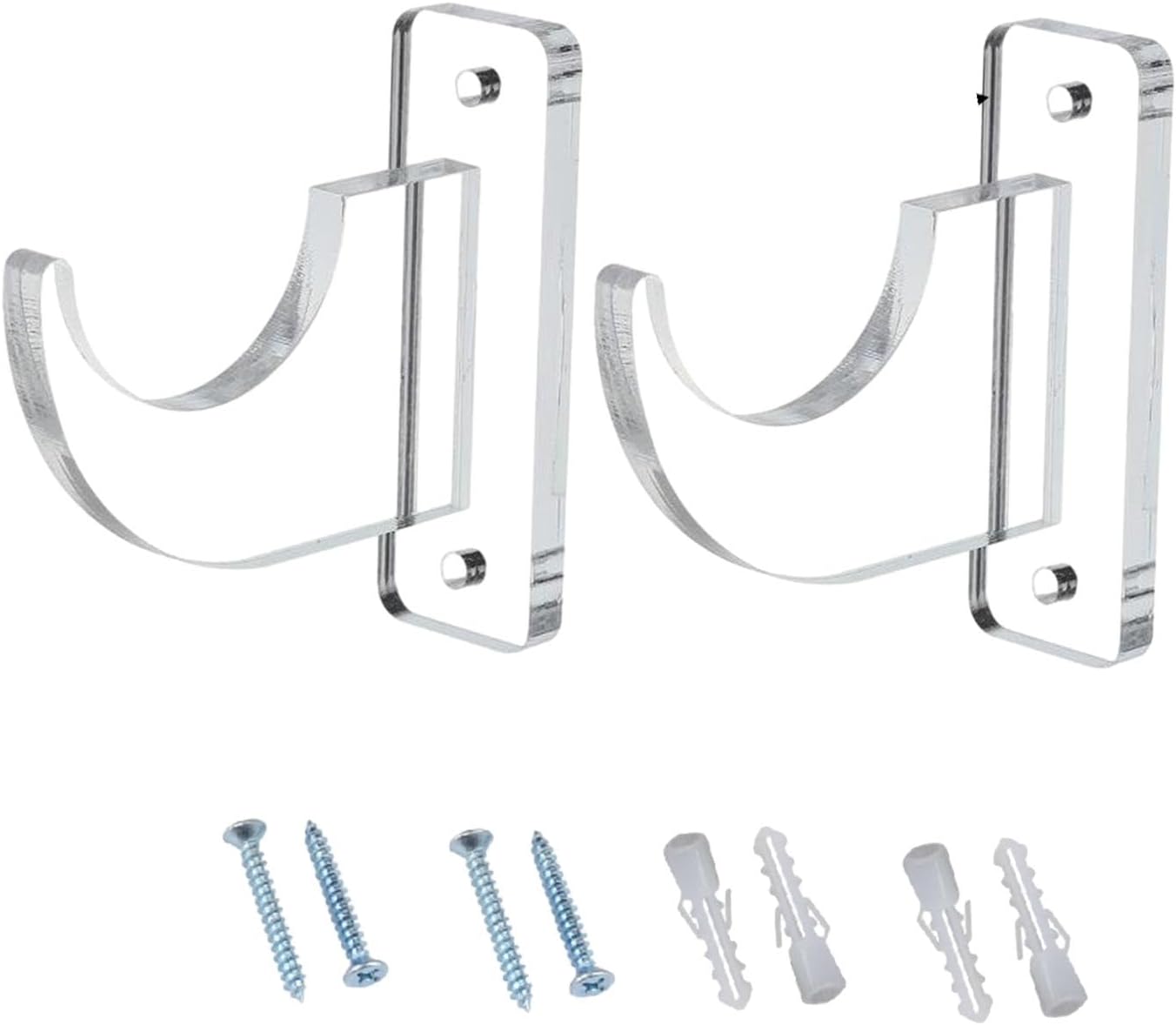 Samurai Sword Hanger, Sword Rack, Acrylic Decorative Sword Display Holder, Sword Hook Wall Mount for Saber Tanto Cosplay