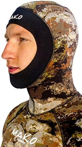 Traje de neopreno de pesca submarina 3D Yamamoto Reef Camo de 0.197in, 2 piezas