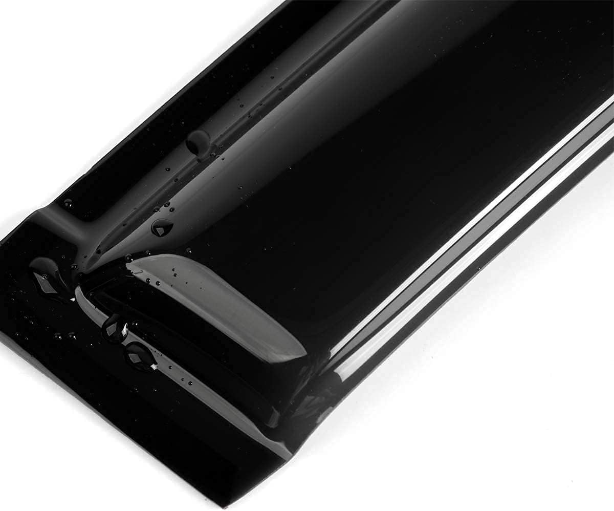 Deflector de viento para ventana lateral impermeable SUB27, 4 piezas de repuesto protector de lluvia, visera de ventana para Subaru Forester