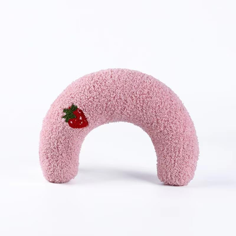 Almohada calmante para perros, almohadas suaves para el cuello de las mascotas, almohada calmante para perros pequeños, ultra suave y esponjosa,
