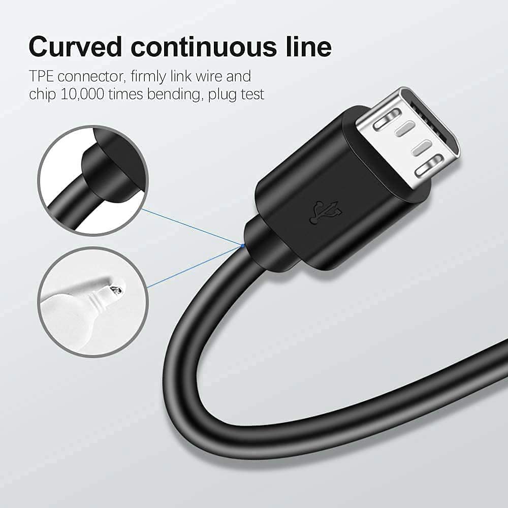Cable de carga USB DR-05x de 5 pies, cable de carga compatible con Zoom H1nQ2nH8F1, LiveTrak L-8, Tascam DR-05X, DR-40X, DR-07X, DR-22WL, DR-44WL,