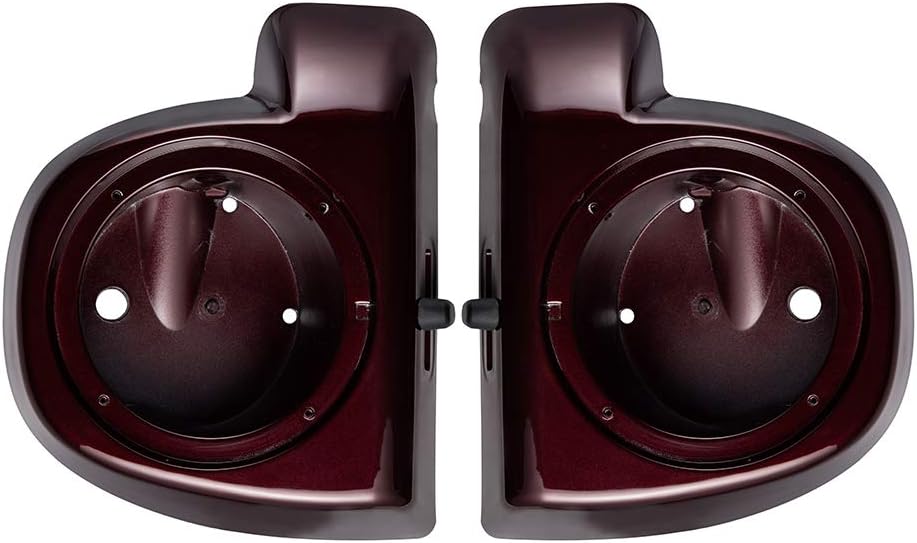 Moto Onfire Twisted Cherry – Cápsulas de altavoz de carenado inferior de 6.5 pulgadas para Harley Touring Road Glide Street Glide 2014 2015 2016