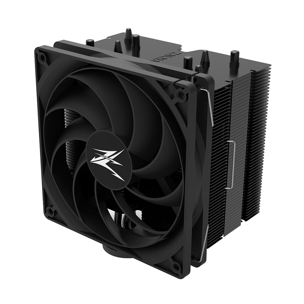 Zalman CNPS 10X Performa Black, enfriador de CPU de rendimiento extremo, compatible con LGA1700, potente ventilador anular de 5.315 in, 1500 RPM, 75