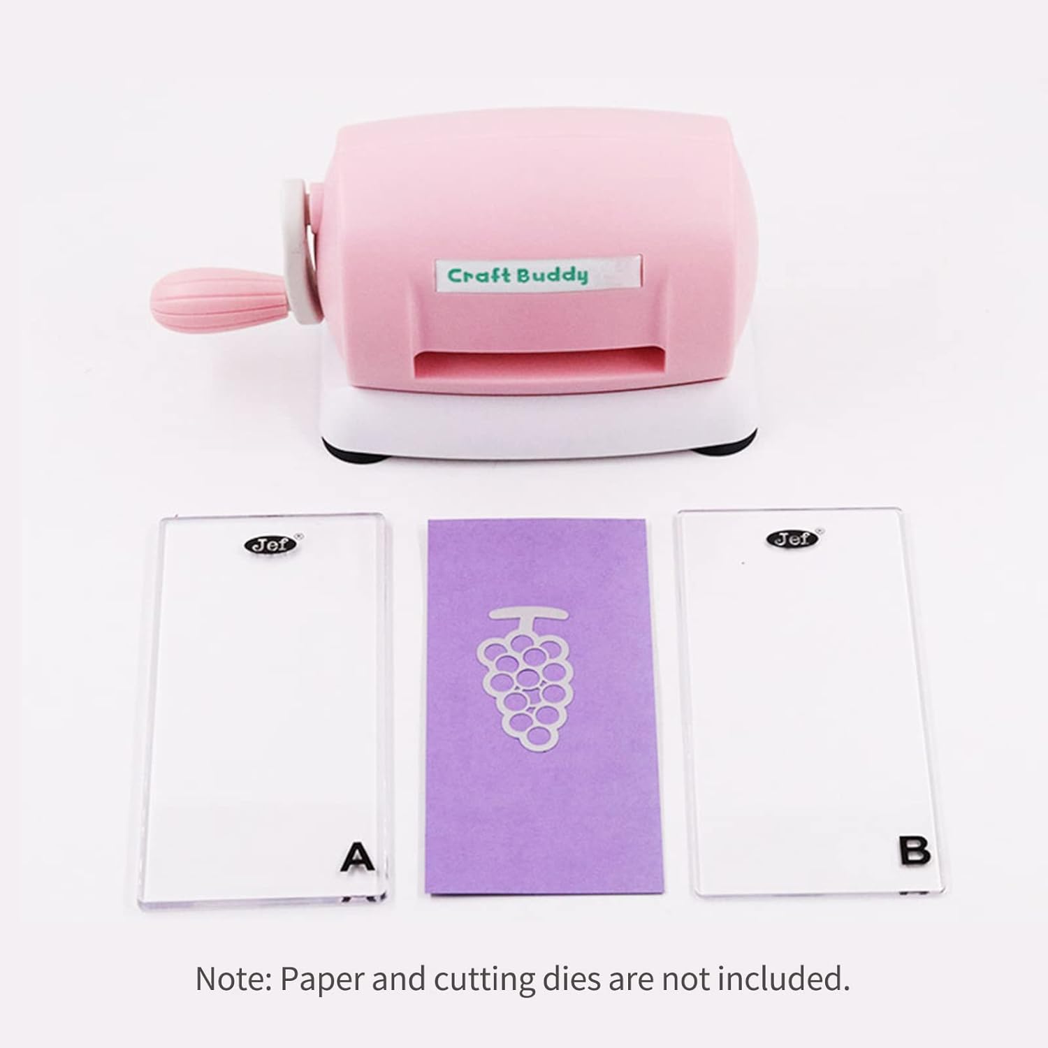 Máquina de troquelado, máquina manual de troquelado y estampado en relieve, máquina troqueladora para álbumes de recortes, con almohadillas de corte
