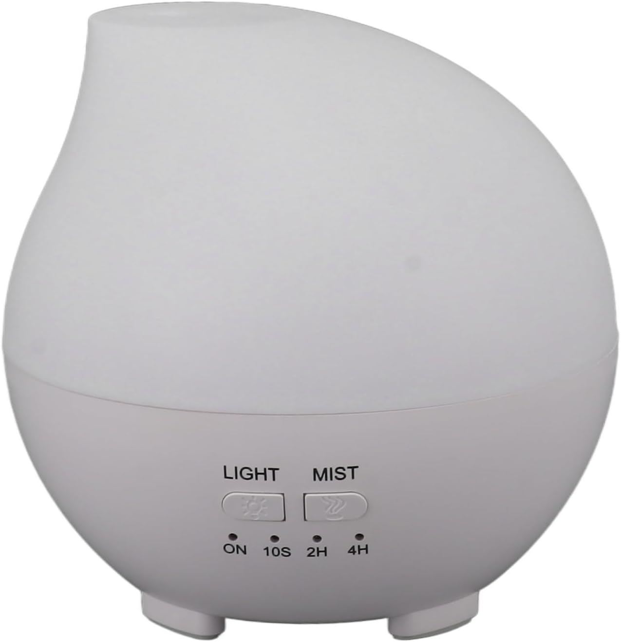 Difusor ultrasónico de aromaterapia, 7 luces LED de color, operación silenciosa, diseño portátil, capacidad del tanque de agua de 10.1 fl oz