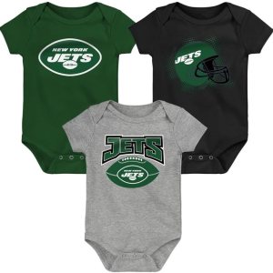 Outerstuff NFL – Conjunto de 3 piezas para recién nacidos con logotipo primario Outerstuff NFL – Conjunto de 3 piezas para recién nacidos con logotipo primario