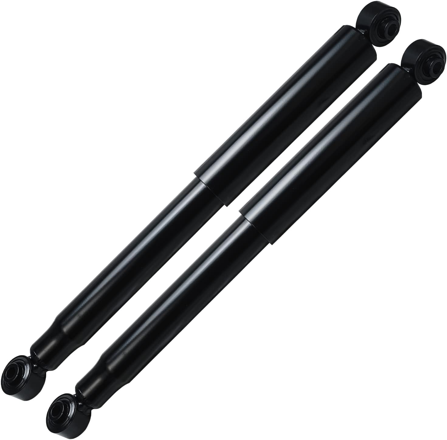 Detroit Axle – 2 amortiguadores traseros para Jeep Liberty 2002-2012, Dodge Nitro 2007-2011, conjunto de amortiguadores traseros 2008 2009 2010
