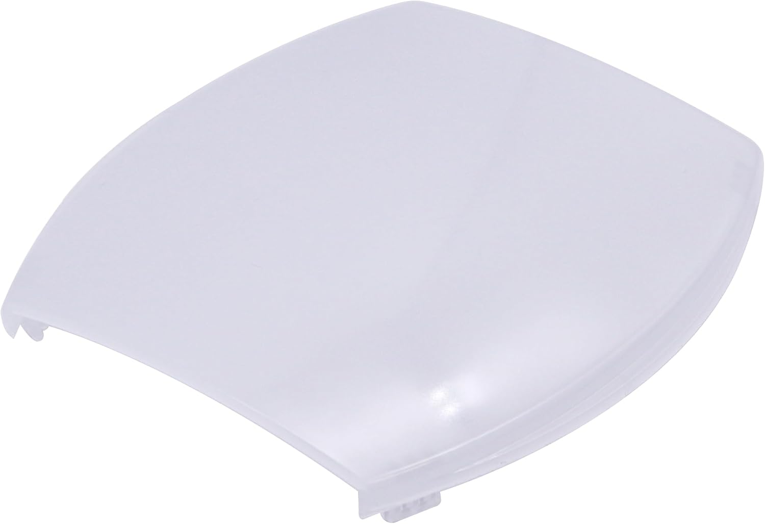 Facon Cubierta de repuesto para luz de panqueques ovalada pequeña, 1 pieza cubierta de lente esmerilada para DLS01-608USBDLS01-608PIRDLS01-608-CW