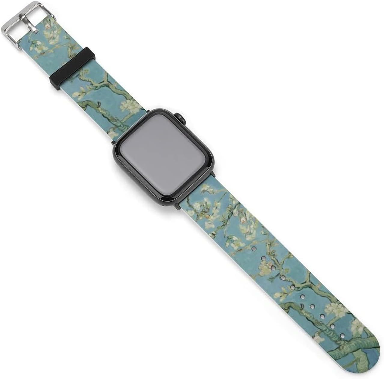 Correa de reloj de silicona suave compatible con Apple Watch pulsera para hombresunisexjóvenes compatible con Iwatch Series 54321